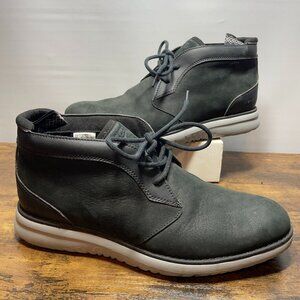 UGG Union Leather Chukka Boots Waterproof Men's Size 8 Black